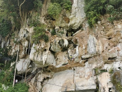 Caving Abseiling