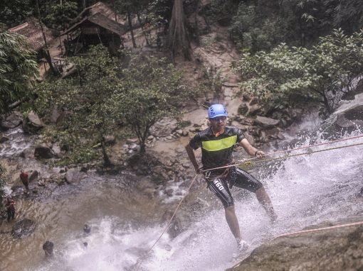 Water Abseiling